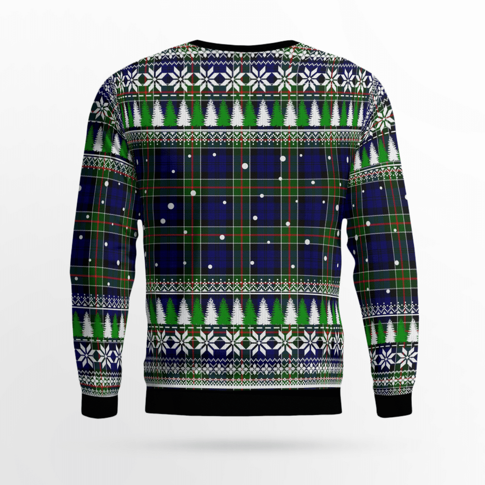 Clan Colquhoun Modern Crest Tartan Christmas Ugly Sweater QE44 Colquhoun Modern Crest Tartan Tartan Ugly Sweater   