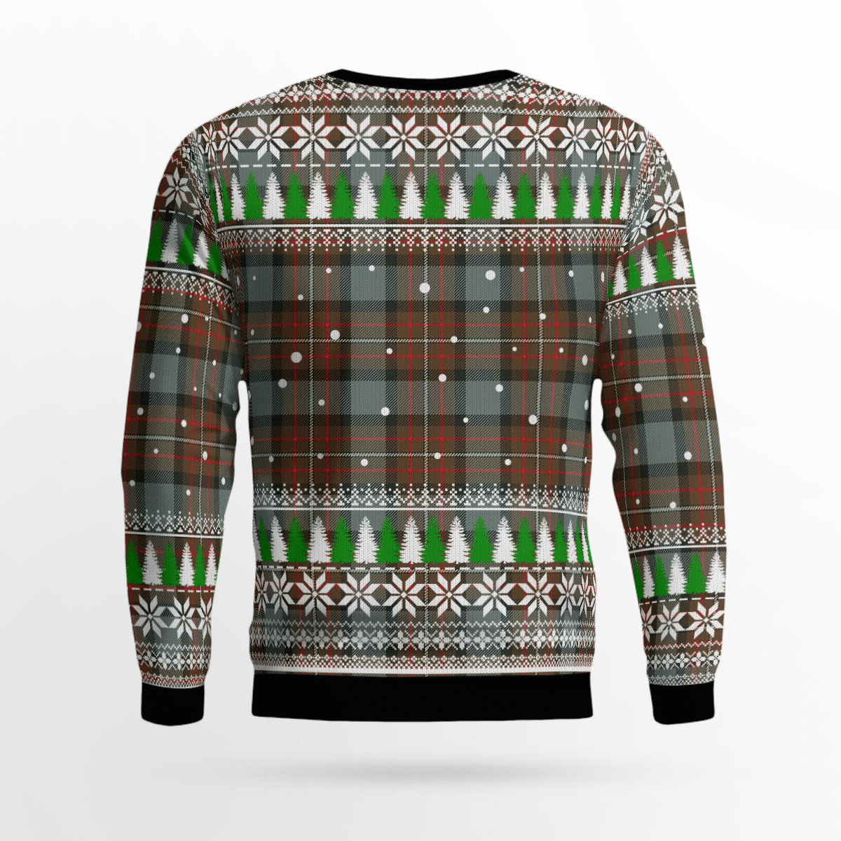 Clan Fergusson Weathered Crest Tartan Christmas Ugly Sweater DG63 Fergusson Weathered Crest Tartan Tartan Ugly Sweater   