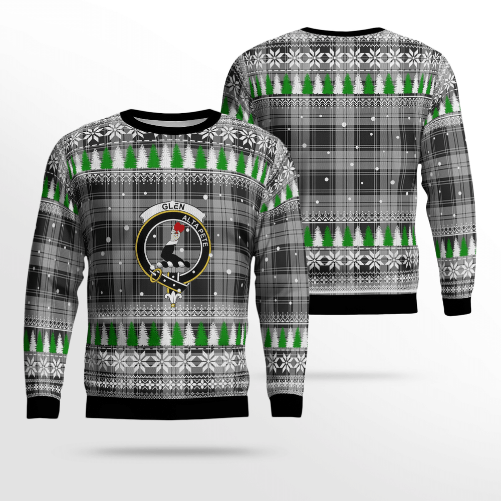 Clan Glen Crest Tartan Christmas Ugly Sweater EF84 Glen Crest Tartan Tartan Ugly Sweater   