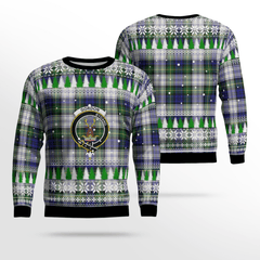 Clan Gordon Dress Modern Crest Tartan Christmas Ugly Sweater DF78 Gordon Dress Modern Crest Tartan Tartan Ugly Sweater   