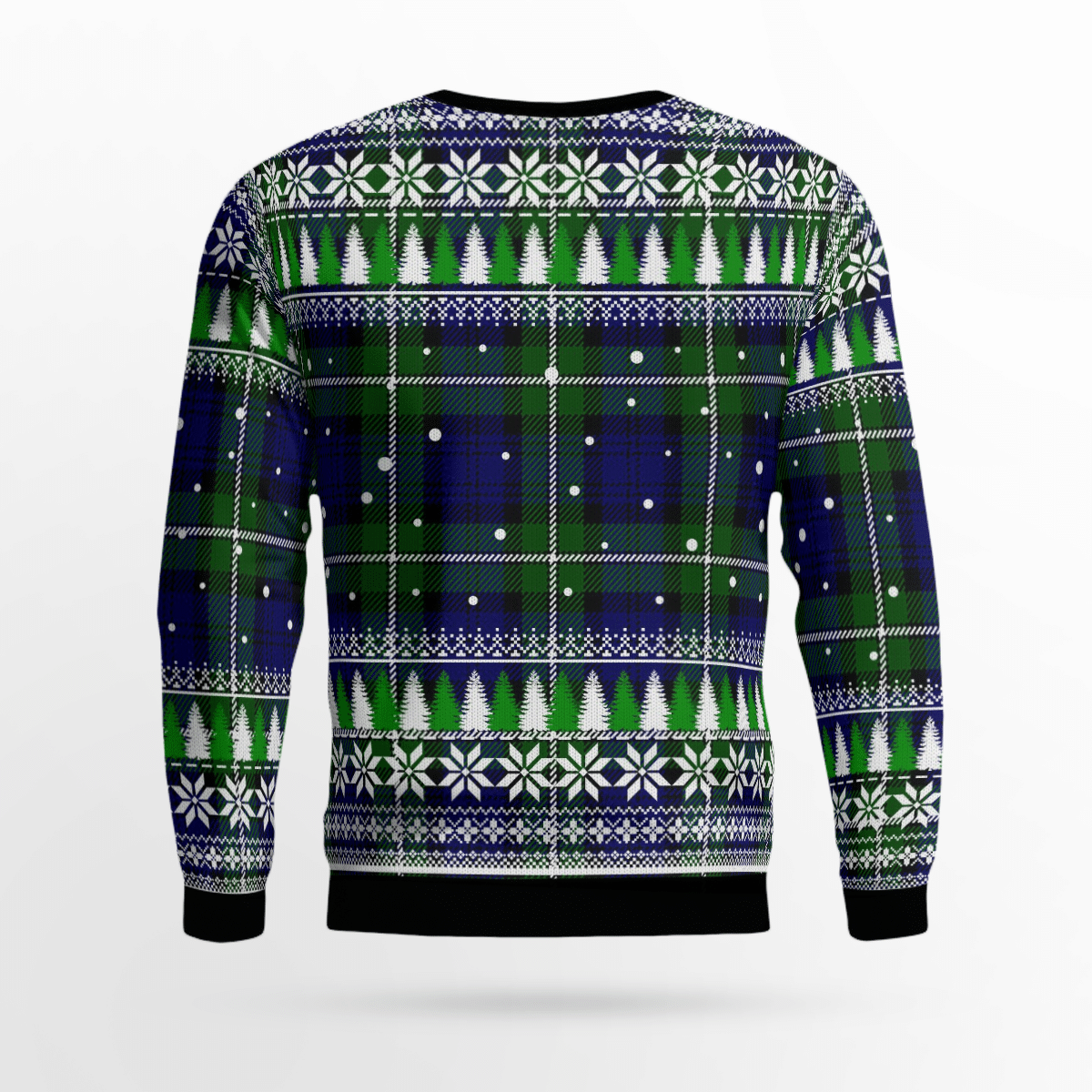 Clan Forbes Modern Crest Tartan Christmas Ugly Sweater FA87 Forbes Modern Crest Tartan Tartan Ugly Sweater   