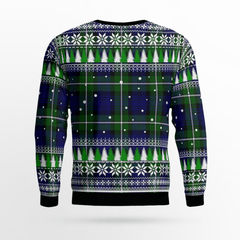 Clan Forbes Modern Crest Tartan Christmas Ugly Sweater FA87 Forbes Modern Crest Tartan Tartan Ugly Sweater   