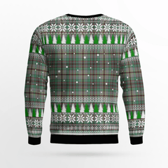 Clan Craig Crest Tartan Christmas Ugly Sweater LS68 Craig Crest Tartan Tartan Ugly Sweater   