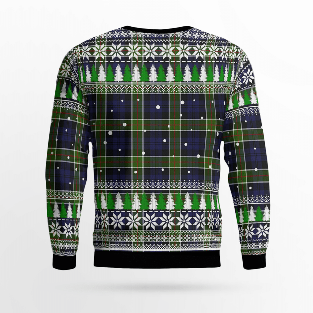 Clan Colquhoun Crest Tartan Christmas Ugly Sweater HK28 Colquhoun Crest Tartan Tartan Ugly Sweater   