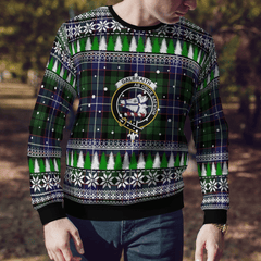 Clan Galbraith Modern Crest Tartan Christmas Ugly Sweater ZH49 Galbraith Modern Crest Tartan Tartan Ugly Sweater   