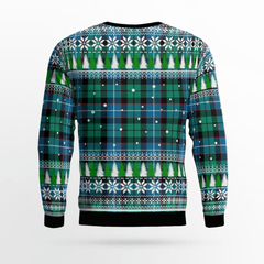 Clan Galbraith Ancient Crest Tartan Christmas Ugly Sweater RO45 Galbraith Ancient Crest Tartan Tartan Ugly Sweater   