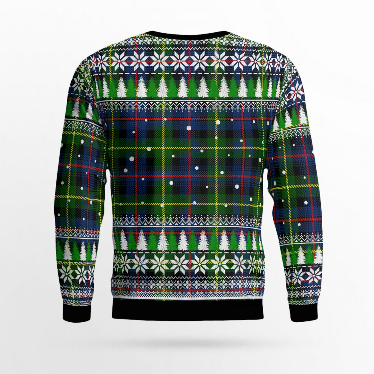 Clan Farquharson Modern Crest Tartan Christmas Ugly Sweater OK69 Farquharson Modern Crest Tartan Tartan Ugly Sweater   