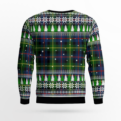 Clan Farquharson Modern Crest Tartan Christmas Ugly Sweater OK69 Farquharson Modern Crest Tartan Tartan Ugly Sweater   
