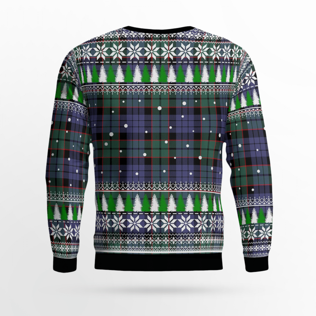 Clan Fletcher Modern Crest Tartan Christmas Ugly Sweater FD49 Fletcher Modern Crest Tartan Tartan Ugly Sweater   