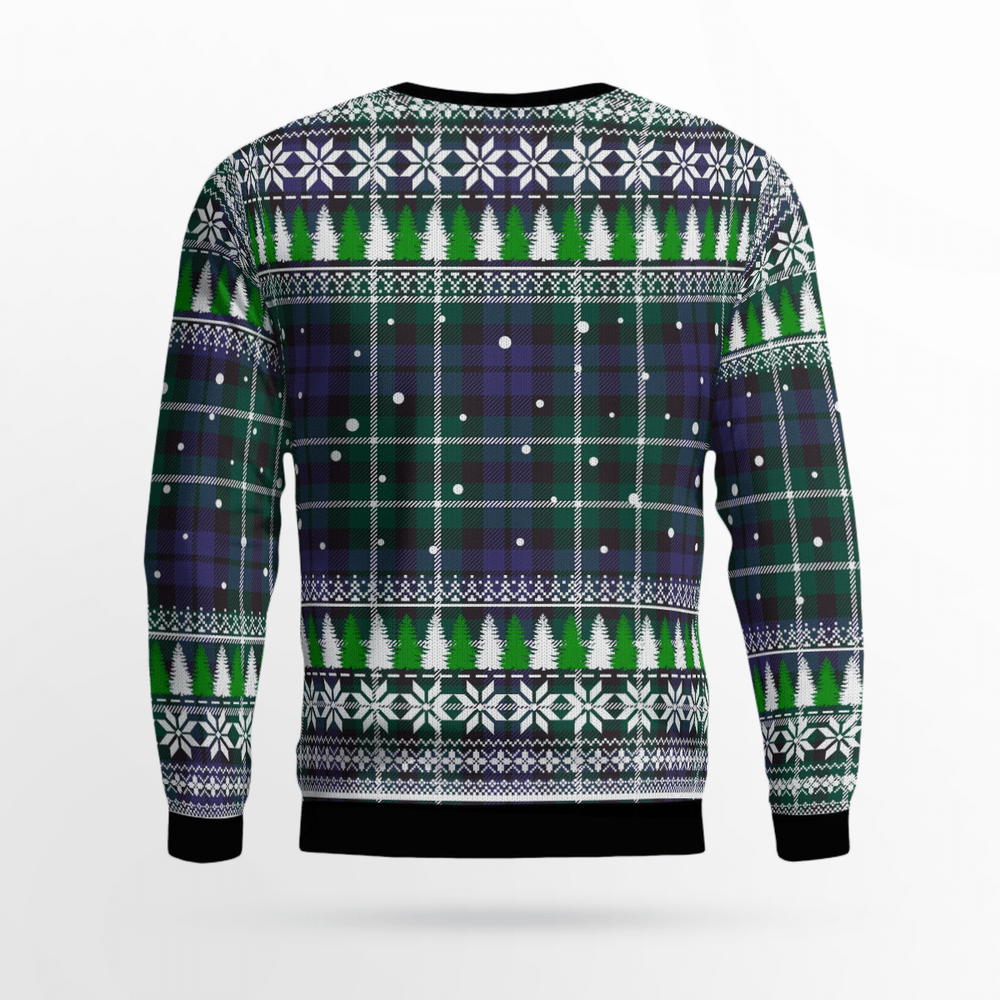 Clan Graham of Montrose Modern Crest Tartan Christmas Ugly Sweater GI81 Graham of Montrose Modern Crest Tartan Tartan Ugly Sweater   