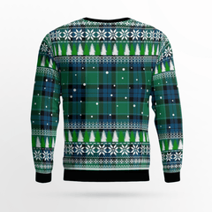 Clan Graham of Menteith Ancient Crest Tartan Christmas Ugly Sweater OR81 Graham of Menteith Ancient Crest Tartan Tartan Ugly Sweater   