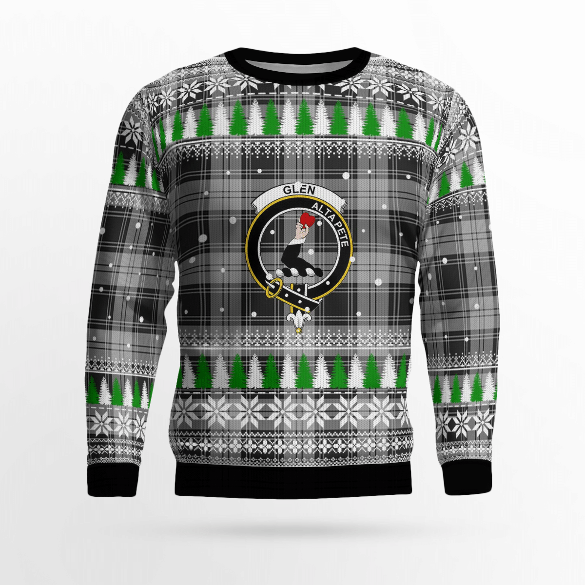 Clan Glen Crest Tartan Christmas Ugly Sweater EF84 Glen Crest Tartan Tartan Ugly Sweater   