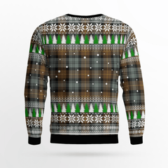 Clan Gordon Weathered Crest Tartan Christmas Ugly Sweater OD41 Gordon Weathered Crest Tartan Tartan Ugly Sweater   