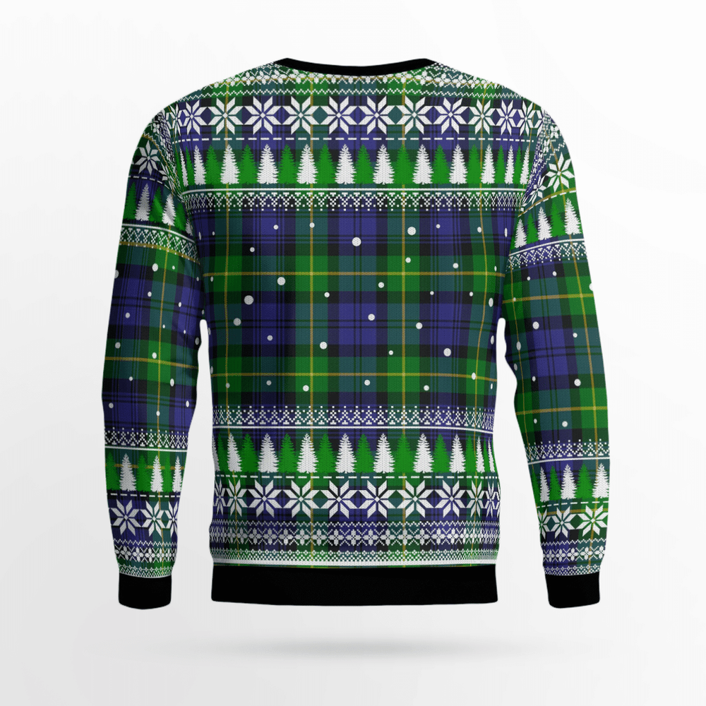 Clan Gordon Modern Crest Tartan Christmas Ugly Sweater PO54 Gordon Modern Crest Tartan Tartan Ugly Sweater   
