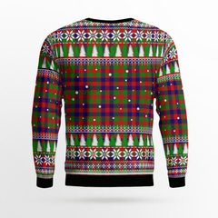 Clan Gow (or McGouan) Crest Tartan Christmas Ugly Sweater BR91 Gow (or McGouan) Crest Tartan Tartan Ugly Sweater   