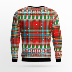 Clan Chattan Crest Tartan Christmas Ugly Sweater JO12 Chattan Crest Tartan Tartan Ugly Sweater   