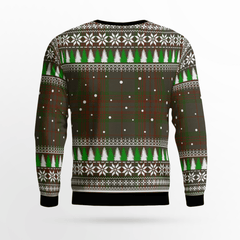 Clan Gray Crest Tartan Christmas Ugly Sweater DV86 Gray Crest Tartan Tartan Ugly Sweater   