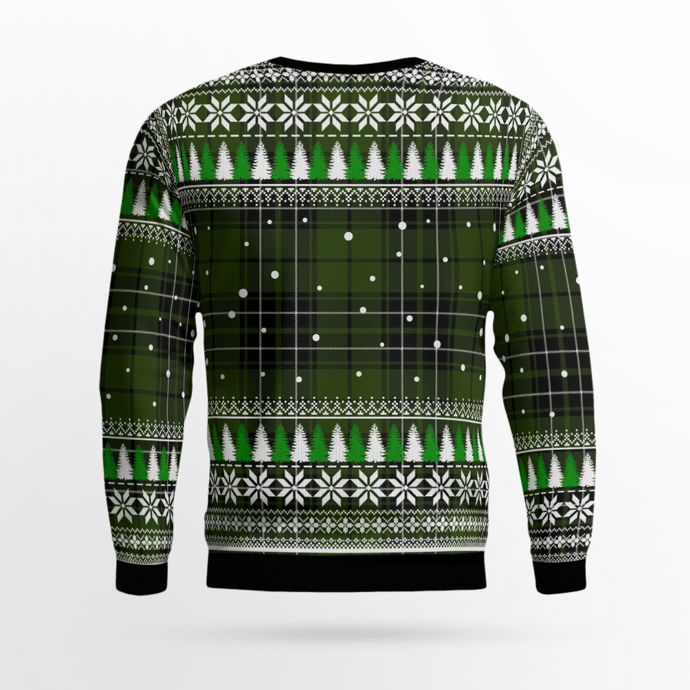 Clan MacLean Hunting Crest Tartan Christmas Ugly Sweater KJ75 MacLean Hunting Crest Tartan Tartan Ugly Sweater   
