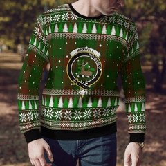 Clan Maxwell Hunting Crest Tartan Christmas Ugly Sweater YX23 Maxwell Hunting Crest Tartan Tartan Ugly Sweater   