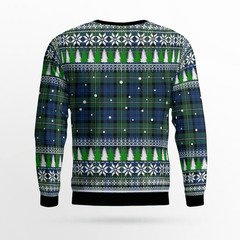 Clan Forbes Ancient Crest Tartan Christmas Ugly Sweater FK76 Forbes Ancient Crest Tartan Tartan Ugly Sweater   