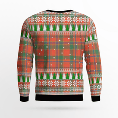 Clan Munro Ancient Crest Tartan Christmas Ugly Sweater BS74 Munro Ancient Crest Tartan Tartan Ugly Sweater   