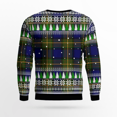 Clan Muir Crest Tartan Christmas Ugly Sweater RD70 Muir Crest Tartan Tartan Ugly Sweater   