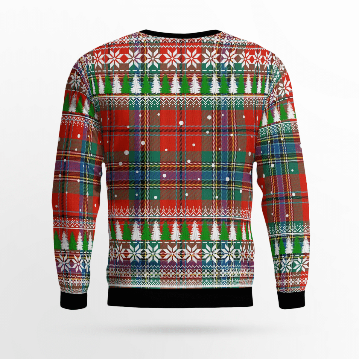 Clan MacLean of Duart Ancient Crest Tartan Christmas Ugly Sweater FO93 MacLean of Duart Ancient Crest Tartan Tartan Ugly Sweater   