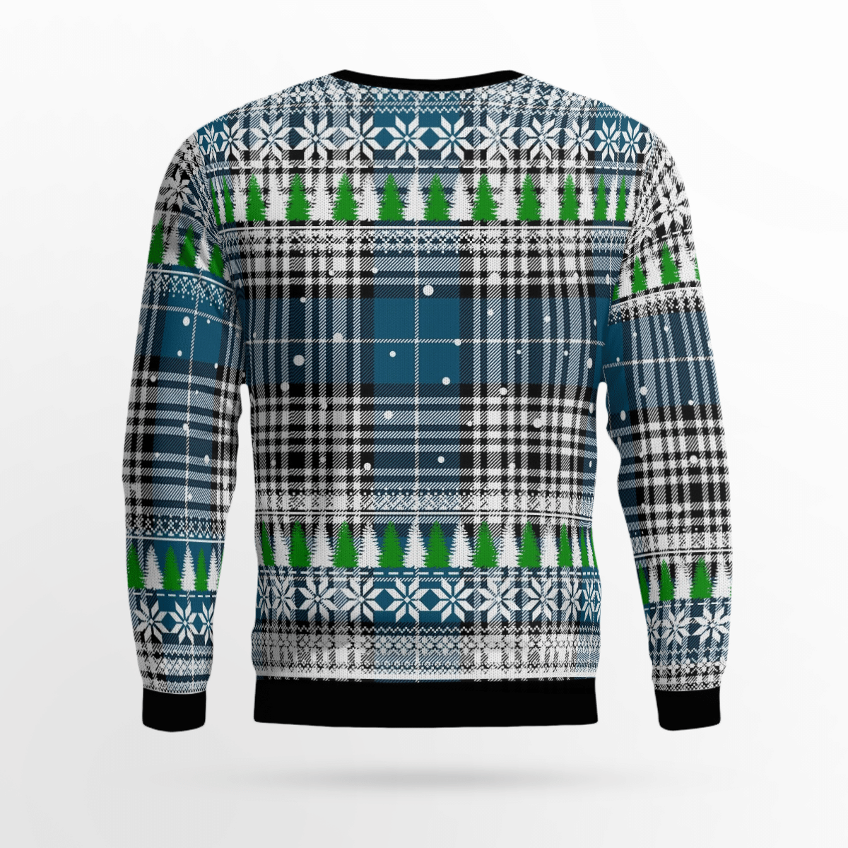 Clan Napier Modern Crest Tartan Christmas Ugly Sweater LS41 Napier Modern Crest Tartan Tartan Ugly Sweater   