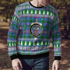Clan Ralston Crest Tartan Christmas Ugly Sweater BA81 Ralston Crest Tartan Tartan Ugly Sweater   