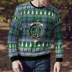 Clan Morrison Ancient Crest Tartan Christmas Ugly Sweater KC61 Morrison Ancient Crest Tartan Tartan Ugly Sweater   