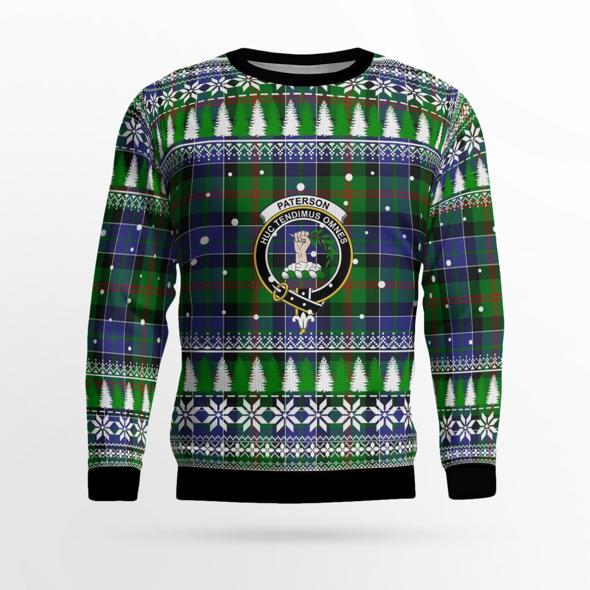 Clan Paterson Crest Tartan Christmas Ugly Sweater YU44 Paterson Crest Tartan Tartan Ugly Sweater   