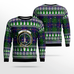 Clan Shaw Modern Crest Tartan Christmas Ugly Sweater MG95 Shaw Modern Crest Tartan Tartan Ugly Sweater   