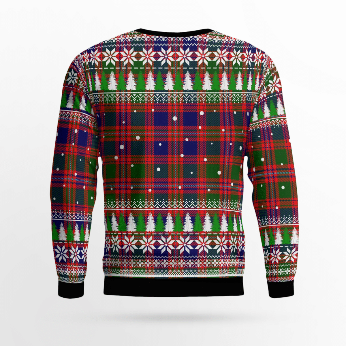 Clan MacIntyre Modern Crest Tartan Christmas Ugly Sweater PQ54 MacIntyre Modern Crest Tartan Tartan Ugly Sweater   