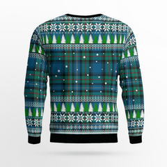 Clan Robertson Hunting Ancient Crest Tartan Christmas Ugly Sweater QE65 Robertson Hunting Ancient Crest Tartan Tartan Ugly Sweater   