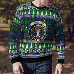 Clan Robertson Hunting Modern Crest Tartan Christmas Ugly Sweater YC75 Robertson Hunting Modern Crest Tartan Tartan Ugly Sweater   