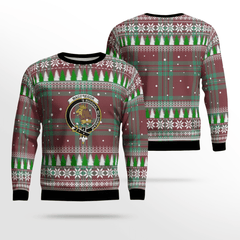 Clan MacGregor Hunting Ancient Crest Tartan Christmas Ugly Sweater RJ16 MacGregor Hunting Ancient Crest Tartan Tartan Ugly Sweater   