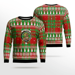 Clan MacGregor Modern Crest Tartan Christmas Ugly Sweater UN56 MacGregor Modern Crest Tartan Tartan Ugly Sweater   