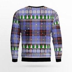 Clan Rutherford Crest Tartan Christmas Ugly Sweater SS33 Rutherford Crest Tartan Tartan Ugly Sweater   