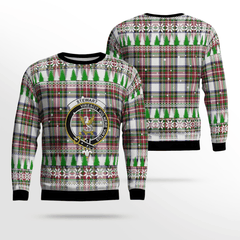 Clan Stewart Dress Modern Crest Tartan Christmas Ugly Sweater QJ87 Stewart Dress Modern Crest Tartan Tartan Ugly Sweater   