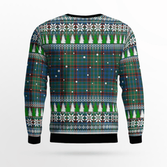 Clan Nicolson Hunting Ancient Crest Tartan Christmas Ugly Sweater HX41 Nicolson Hunting Ancient Crest Tartan Tartan Ugly Sweater   