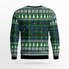 Clan Stewart Hunting Modern Crest Tartan Christmas Ugly Sweater XV90 Stewart Hunting Modern Crest Tartan Tartan Ugly Sweater   