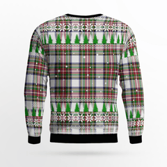 Clan Stewart Dress Modern Crest Tartan Christmas Ugly Sweater QJ87 Stewart Dress Modern Crest Tartan Tartan Ugly Sweater   