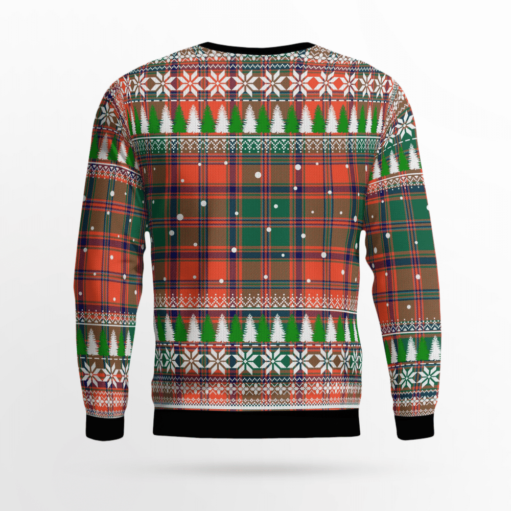 Clan Stewart of Appin Ancient Crest Tartan Christmas Ugly Sweater PW57 Stewart of Appin Ancient Crest Tartan Tartan Ugly Sweater   