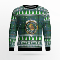 Clan Walker Hunting Ancient Crest Tartan Christmas Ugly Sweater MF90 Walker Hunting Ancient Crest Tartan Tartan Ugly Sweater   
