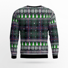 Clan Rose Hunting Modern Crest Tartan Christmas Ugly Sweater PP22 Rose Hunting Modern Crest Tartan Tartan Ugly Sweater   