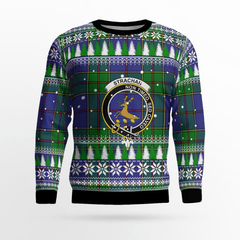Clan Strachan Crest Tartan Christmas Ugly Sweater RO96 Strachan Crest Tartan Tartan Ugly Sweater   