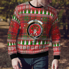 Clan Ross Modern Crest Tartan Christmas Ugly Sweater EA19 Ross Modern Crest Tartan Tartan Ugly Sweater   