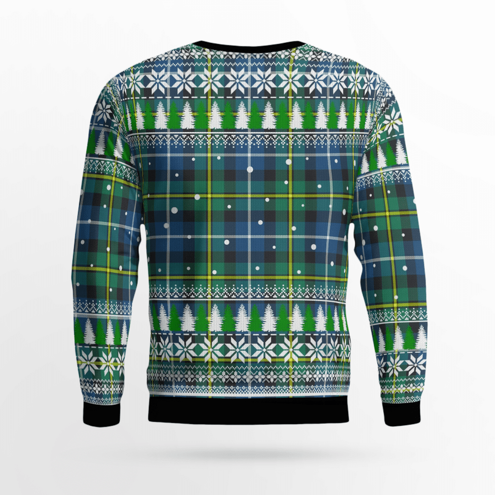 Clan MacNeill of Barra Ancient Crest Tartan Christmas Ugly Sweater ER17 MacNeill of Barra Ancient Crest Tartan Tartan Ugly Sweater   