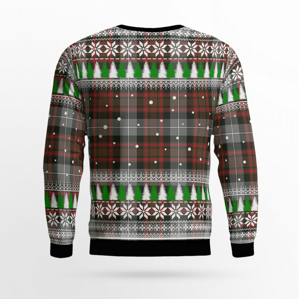 Clan MacRae Hunting Weathered Crest Tartan Christmas Ugly Sweater CL51 MacRae Hunting Weathered Crest Tartan Tartan Ugly Sweater   