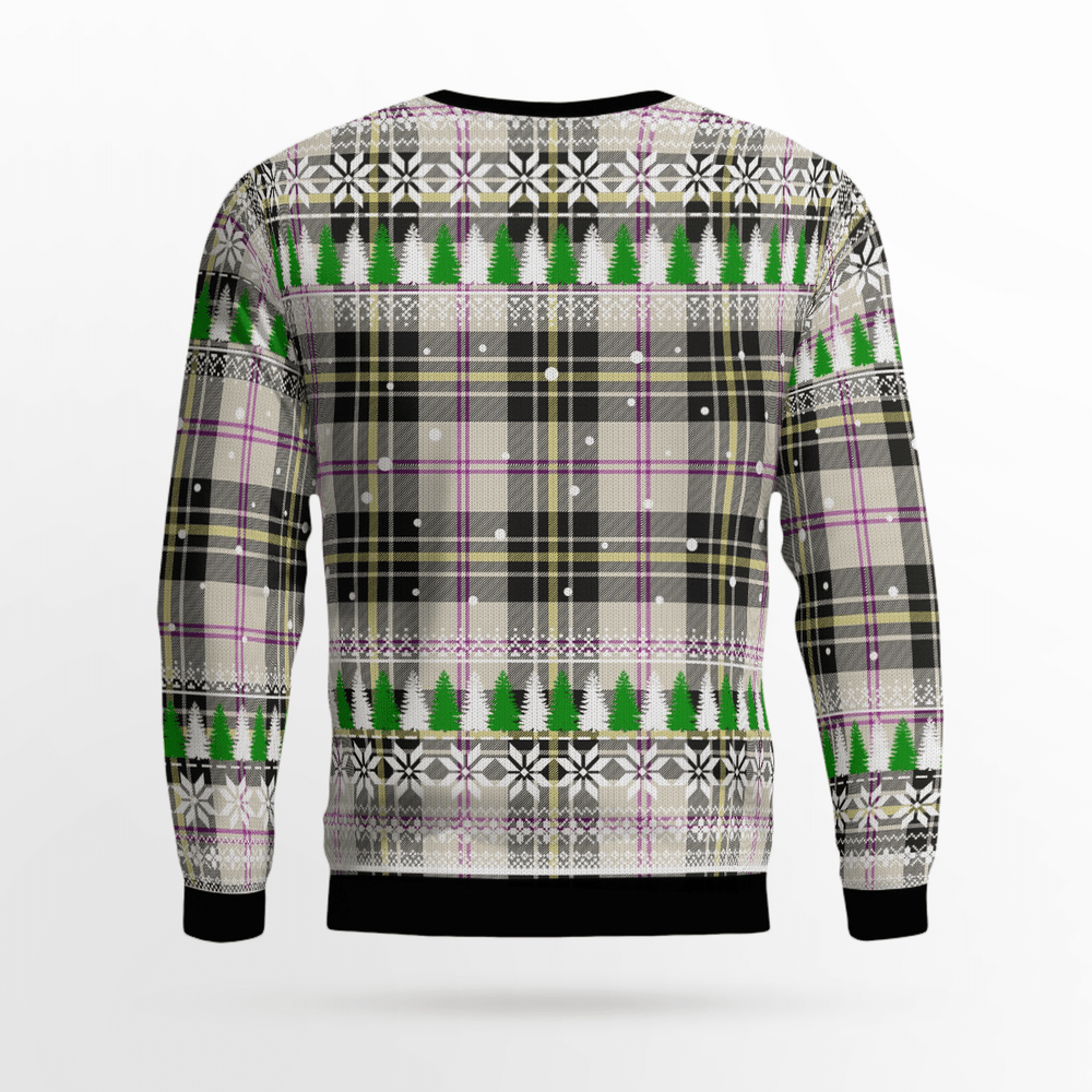 Clan MacPherson Dress Ancient Crest Tartan Christmas Ugly Sweater BW13 MacPherson Dress Ancient Crest Tartan Tartan Ugly Sweater   